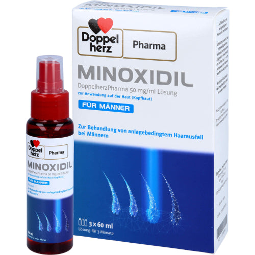 Minoxidil Doppelherzpharma 50 Mg/Ml Lsgzanadh Mand  (3X60 ml)