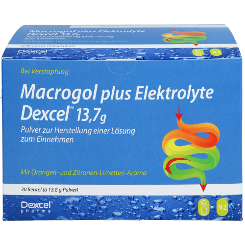 Macrogol Plus Elektrolyte Dexcel 13,7 G Plv (30 Stk.)