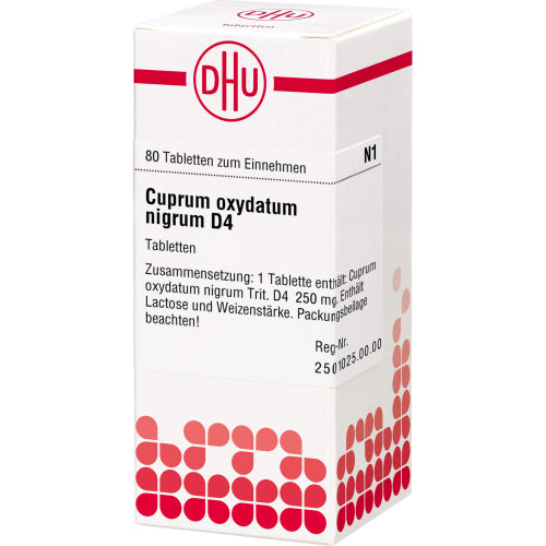 Cuprum Oxyd Nigr D 4 (80 St.)