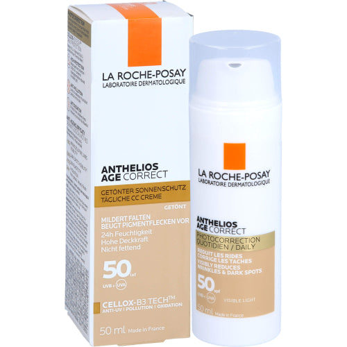 Roche Posay Anthelios Age Correct Getönte Creme LSF 50 (50 ml)