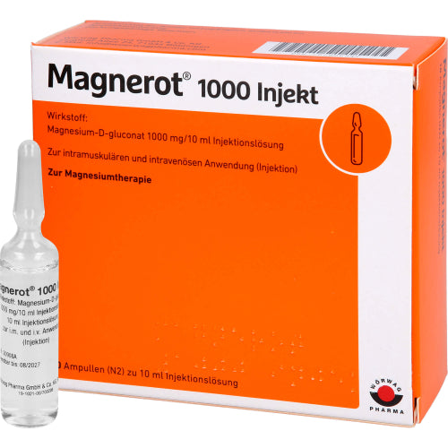 Magnerot 1000 Injekt (10X10 ml)