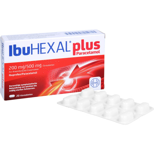 Ibuhexal Plus Paracetamol (20 stk.)
