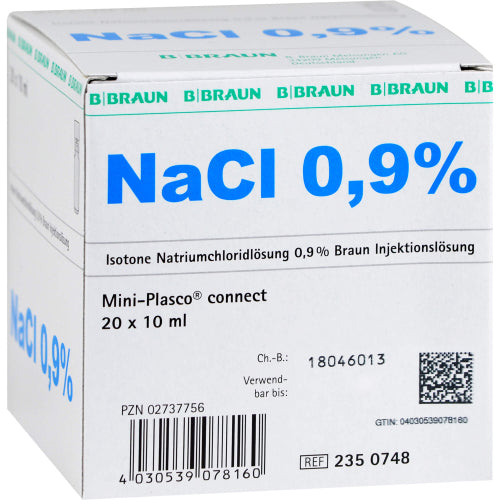 Kochsalz 0,9 % Miniplas CON (20X10 ml)