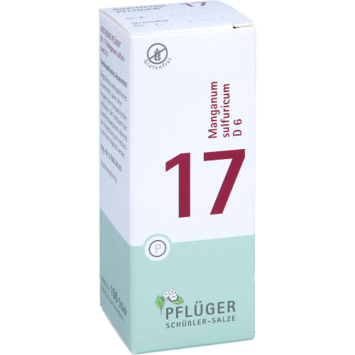 Biochemie 17 Manganum sulfuricum D 6 (100 St.)