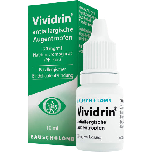 Vividrin Antiallerg Øjendråber (10 ml)