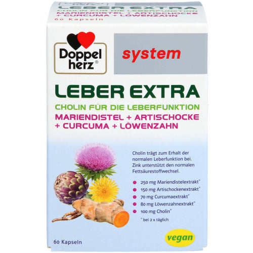 Doppelherz Leber Extra System (60 Stück)