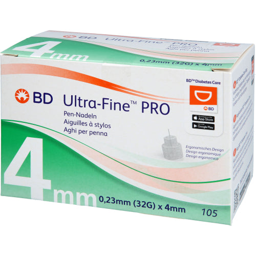 BD Ultra Fine PRO4mm Penna (105 stk.)