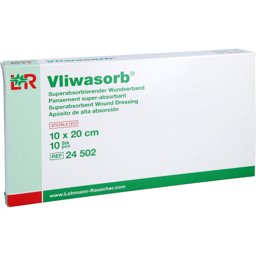 Vliwasorb SUP AB ST10X20cm (10 Stk.)