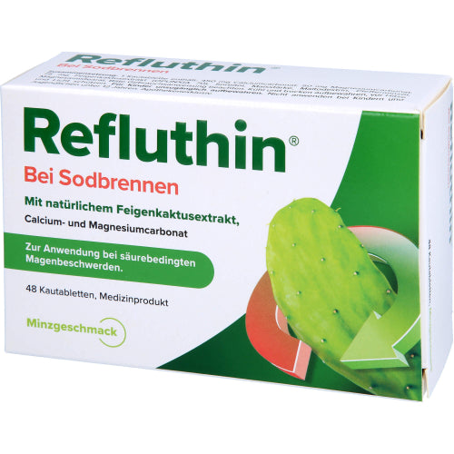 Refluthin bei Sodbrennen Kautabletten Minze (48 St.)