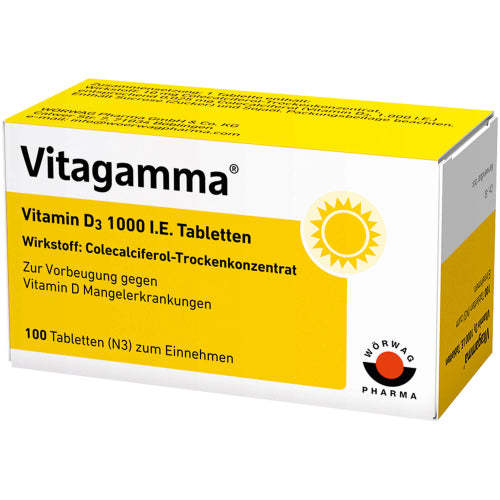 Vitagamma Vita D3 1000 IE (100 Stk.)
