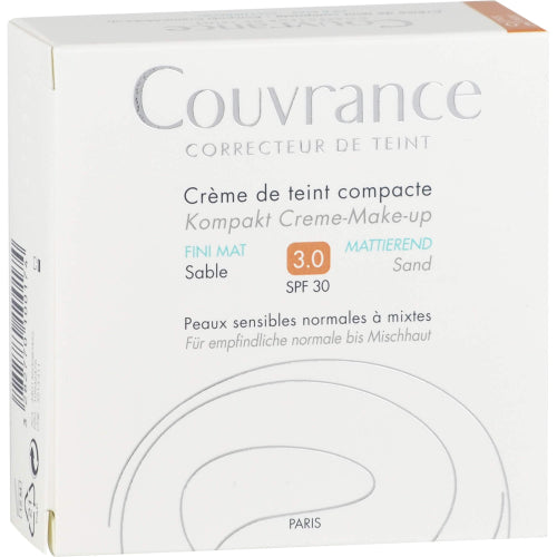 Avene Couvrance Kompakt Creme-Make-up Matt. Sand 3.0 (10 g)