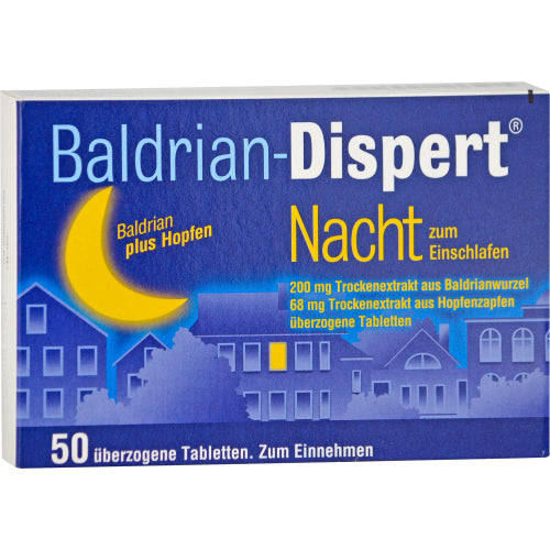 Baldrian Dispert Nacht Z E (50 stk.)