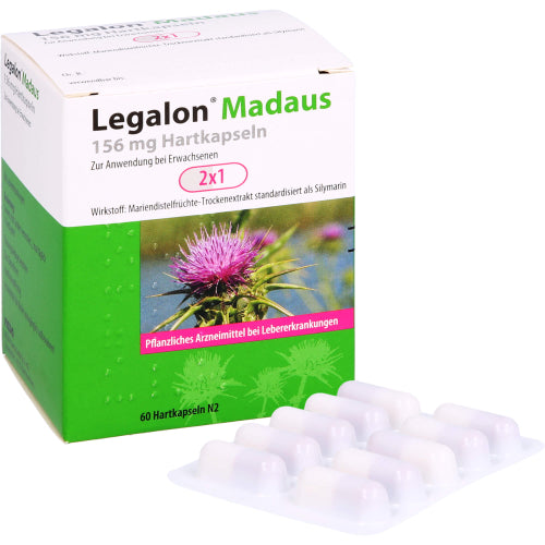 Legalon Madaus 156 mg (60 stk.)