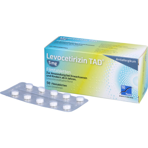 Levocetirizin TAD 5mg FTA (50 stk.)