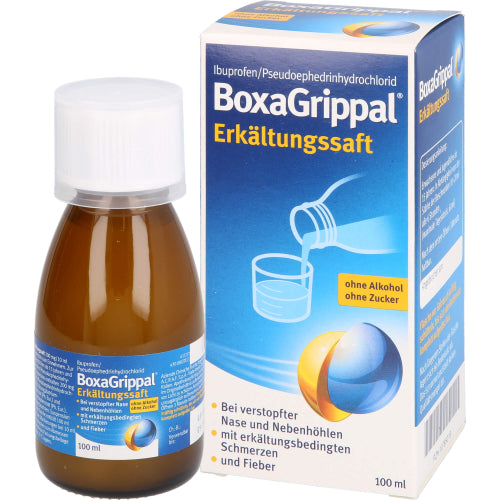 Boxagrippal forkølelsessaft (100 ml)