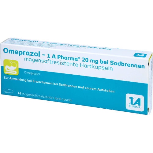Omeprazol - 1 A Pharma 20 mg (14 Stk.)