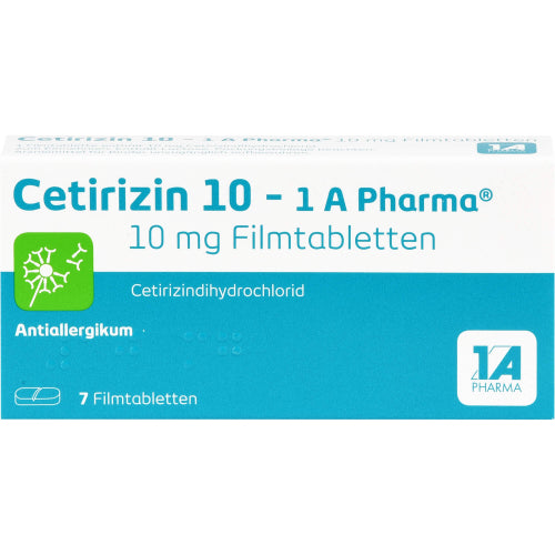 Cetirizin 10 1A Pharma (7 St.)