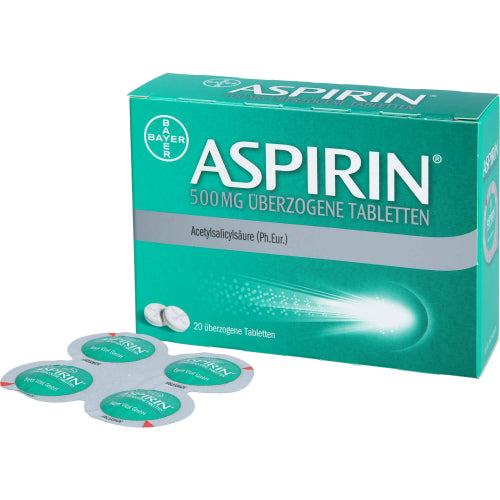 Aspirin 500 mg depottabletter (20 stk.)