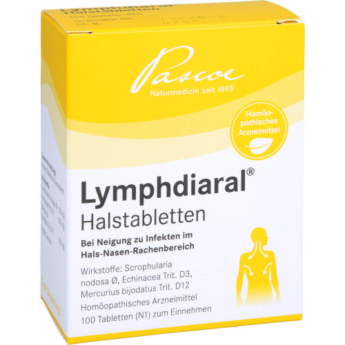 Lymphdiaral Halstabletter (100 stk.ück)