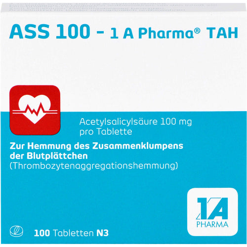 ASS 100 1A Pharma TAH (100 stk.)