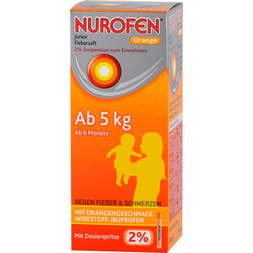 Nurofen Junior Fæber 2% Oran (100 ml)
