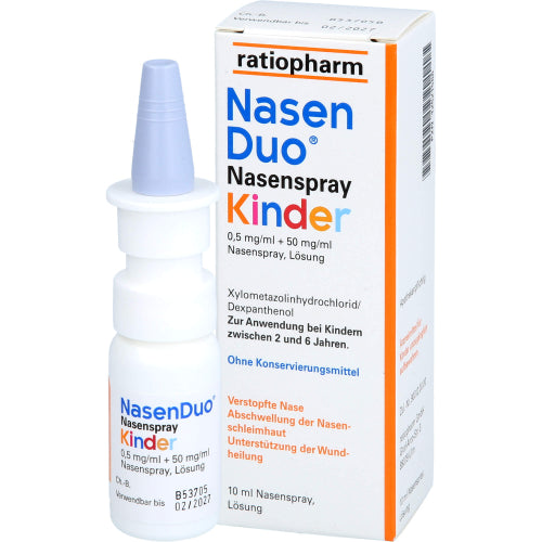Nasenduo næsespray til børn (10 ml)