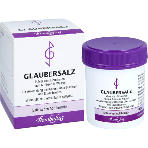 Glaubersalz (natriumsulfat) übersetzt ins Dänische ist „Glaubersalte (natriumsulfat)“. (100 g)