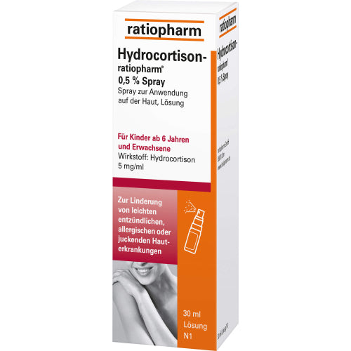 Hydrocortison-Ratiopharm Spray 0,5% (30 ml)