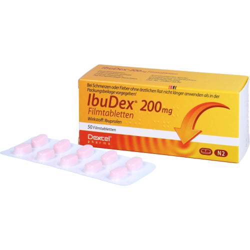 Ibudex 200 mg (50 stk.)
