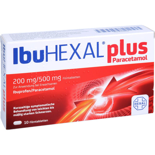 Ibuhexal Plus Paracetamol (10 stk.)