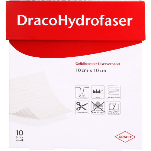 Dracohydrofiber 10x10cm (10 Stück)
