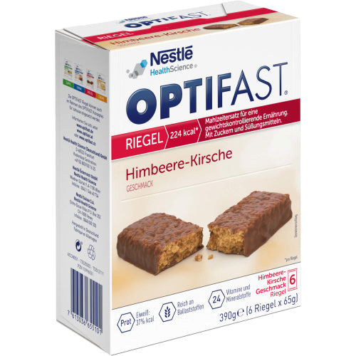 Optifast Riegel Himbeere KI (6X65 g)