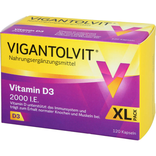 Vigantolvit 2000 I.E. Vit D3 (120 St.)