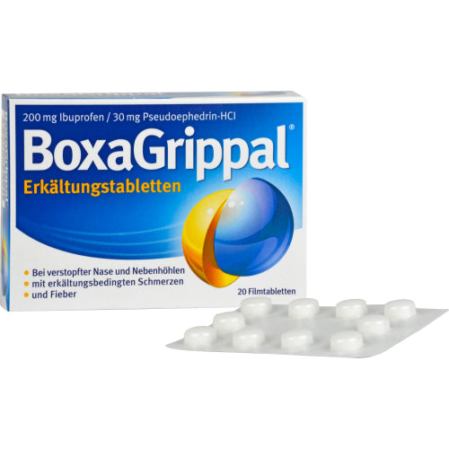 Boxagrippal ERK 200mg/30mg (20 stk.)