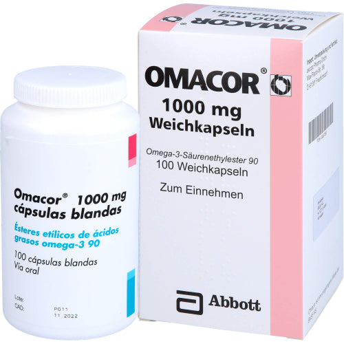 Omacor 1000mg (100 stk.)