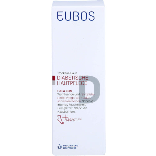 Eubos Diabetes Hautpflege Fuß + Bein (100 ml)