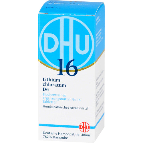 Biochemie 16 Lith CHL D 6 (80 Stk.)