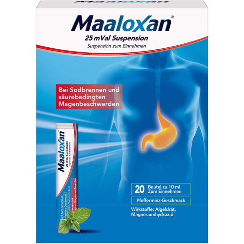 Maaloxan 25 mval (20X10 ml)