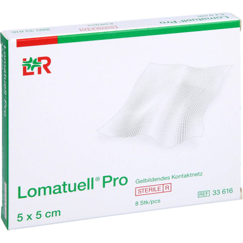 Lomatuell PRO 5x5cm steril (8 Stk.)