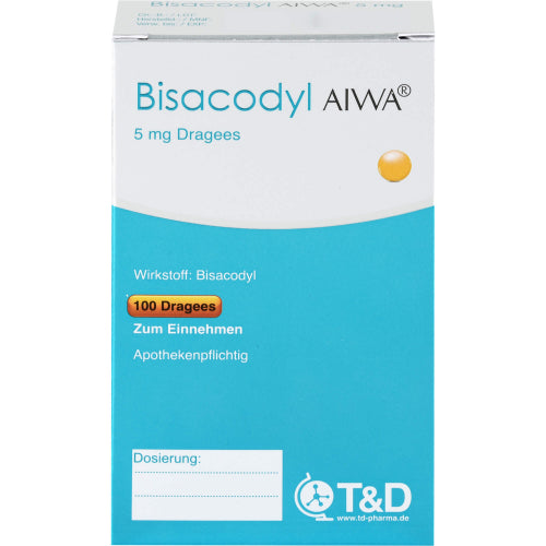 Bisacodyl Aiwa 5 mg Dragees (100 St.)