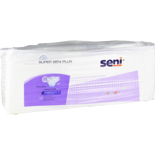 Seni Super Medium Plus Windeln für Erwachsene Größe 2 Nacht (30 Stück)