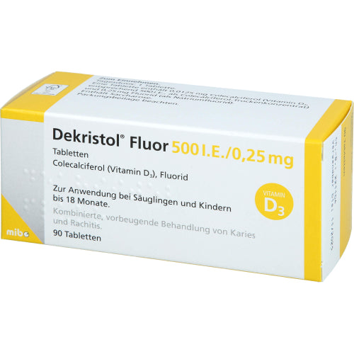 Dekristol Fluor 500 IE/0,25 (90 Stk.)