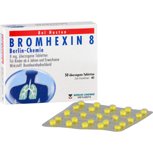 Bromhexin 8 Berlin Chemie (50 Stk.)