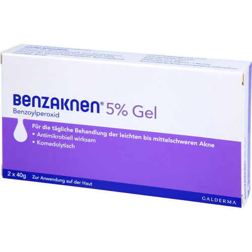 Benzaknen 5% GEL (2X40 g)