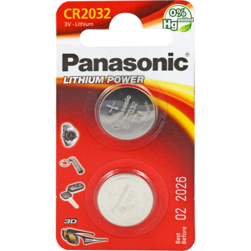 Batterie LIT Zelle CR 2032 (2 St.)