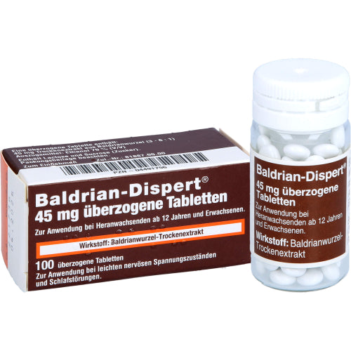 Baldrian Dispert 45mg (100 stk.)