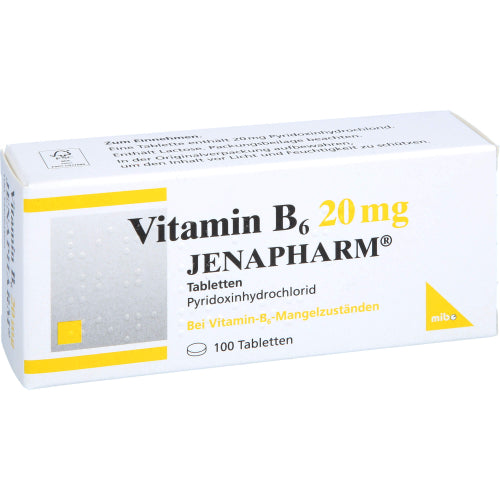 Vitamin B 6 20mg Jenapharm (100 St.)