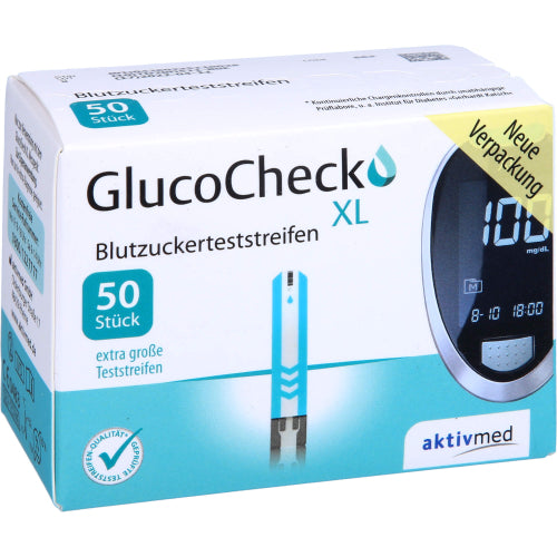 Glucocheck XL Blodsukker (50 stk.)