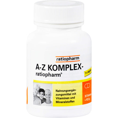 A Z Komplex Ratiopharm (30 stk.)