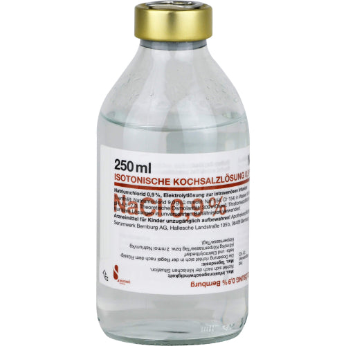 Isotonisk saltvand 0,9% (250 ml)